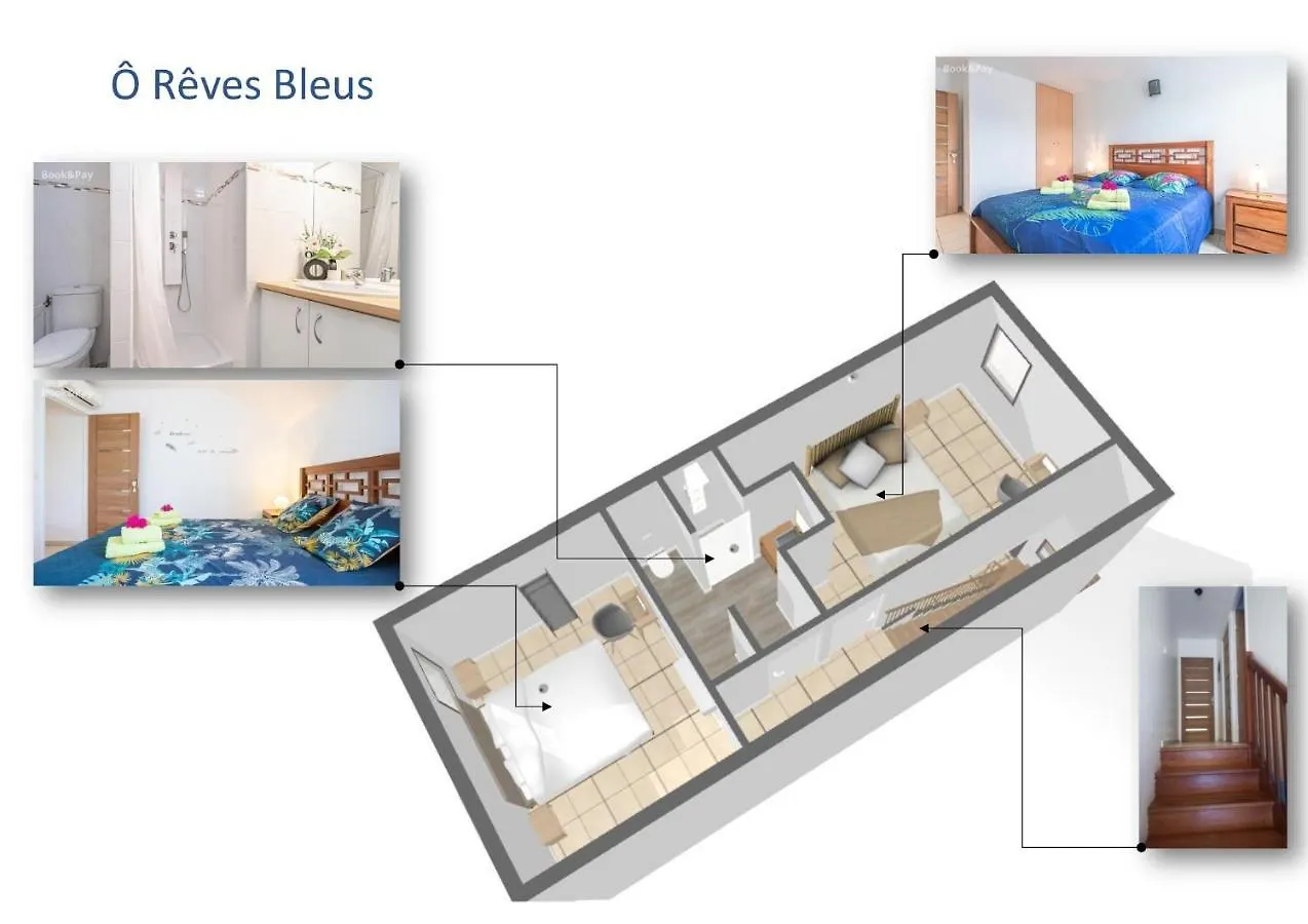 O Reves Bleus Apartment Saint-Francois  Guadeloupe